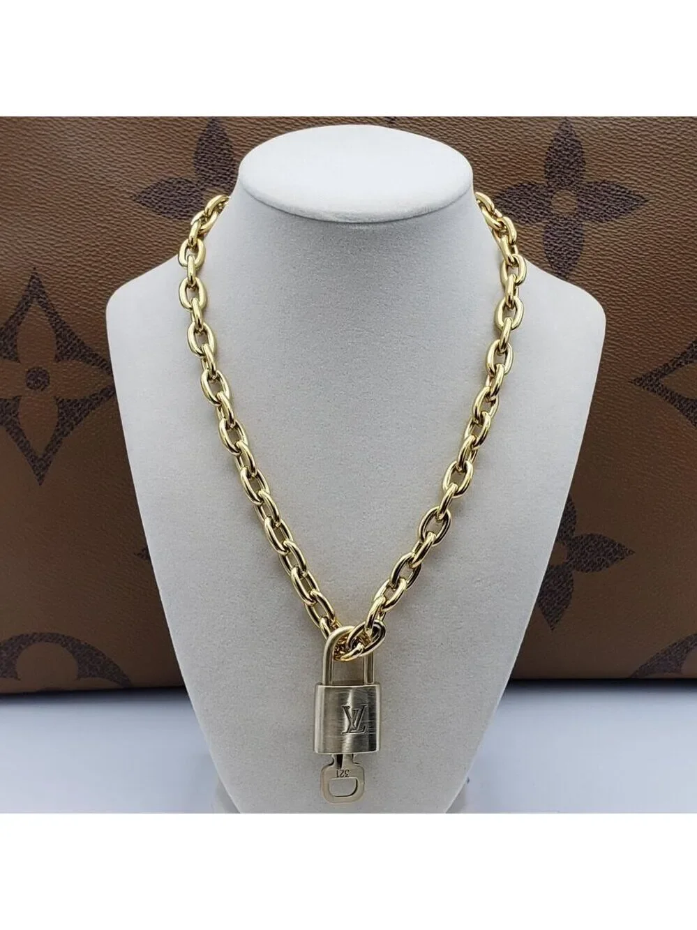 Louis Vuitton gold plated